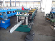 Hat Profile Cold Roll Forming Machine Chain Driving 550mm Steel Coil Width