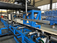 2.0 - 3.5 Thickness Guide Rail Roll Forming Machine With Gear Box Drive 50m/Min