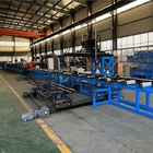 2.0 - 3.5 Thickness Guide Rail Roll Forming Machine With Gear Box Drive 50m/Min