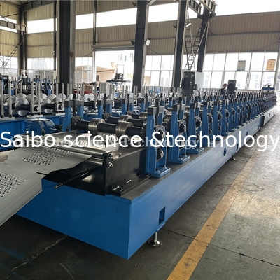 Drive By Gear Box Pedal Plate Roll Forming Machine 1.5mm With JH21-160T Punching